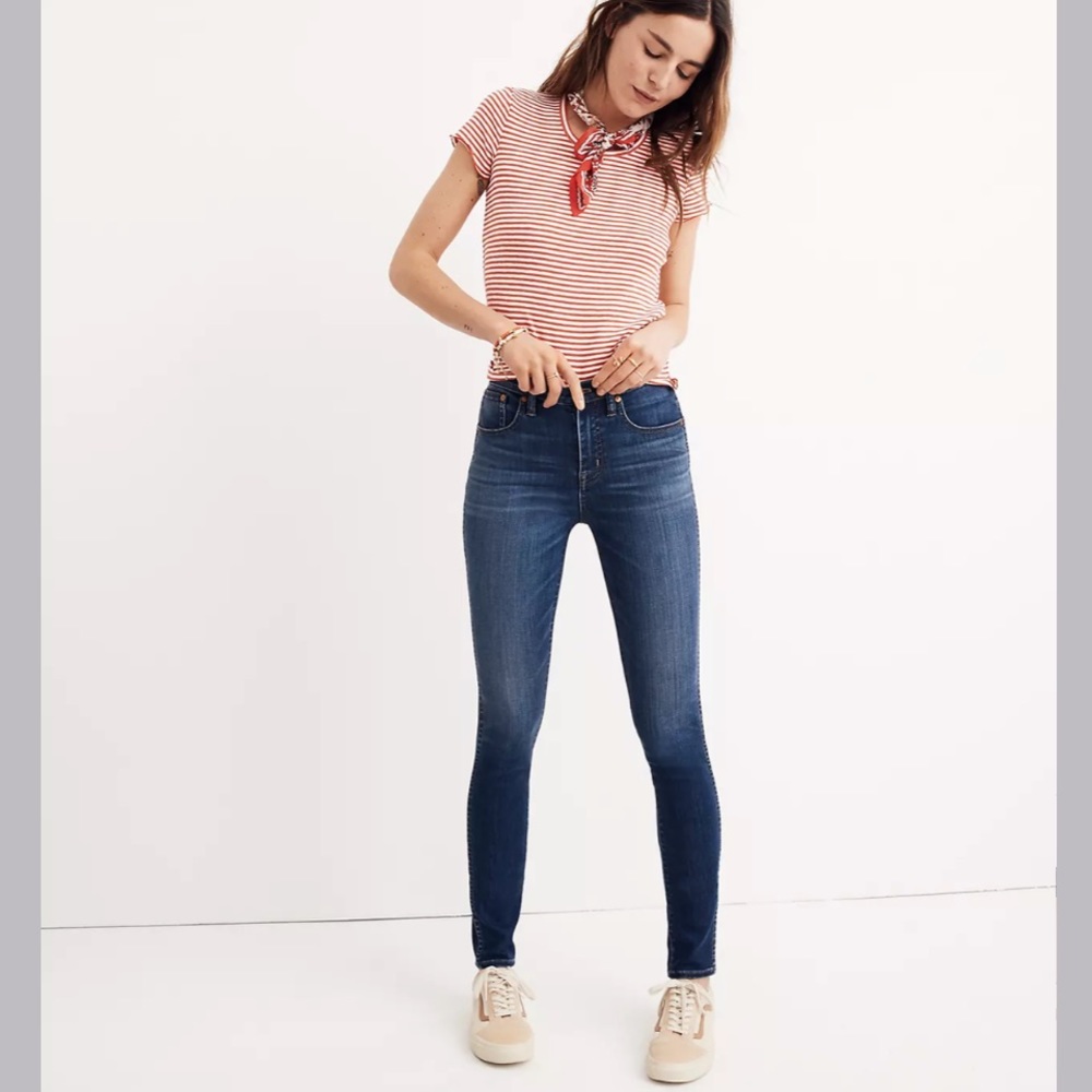 Madewell 10” High Rise Skinny